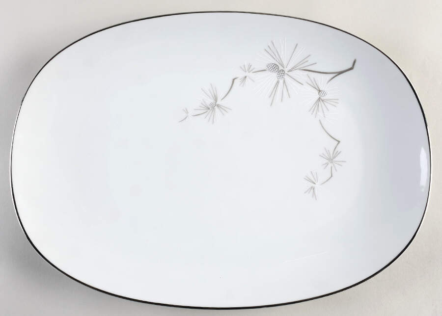 Pinebrook 15" Oval Serving Platter by Noritake-1