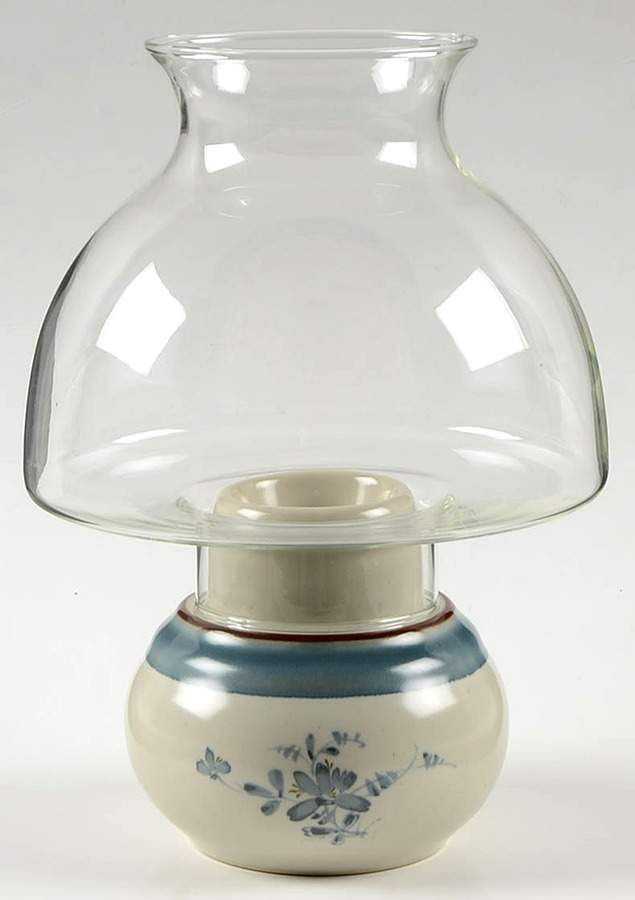 Pleasure Hurricane Lamp & Globe by Noritake-1
