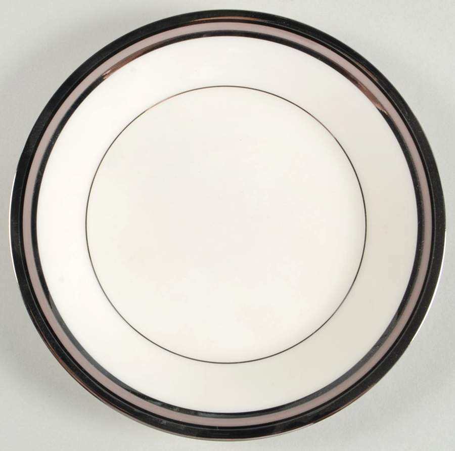 Platinum Lights Bread & Butter Plate by Noritake-1