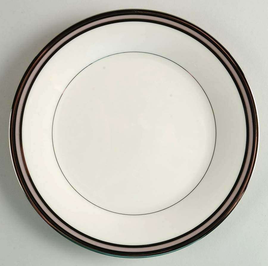 Platinum Lights Salad Plate by Noritake-1