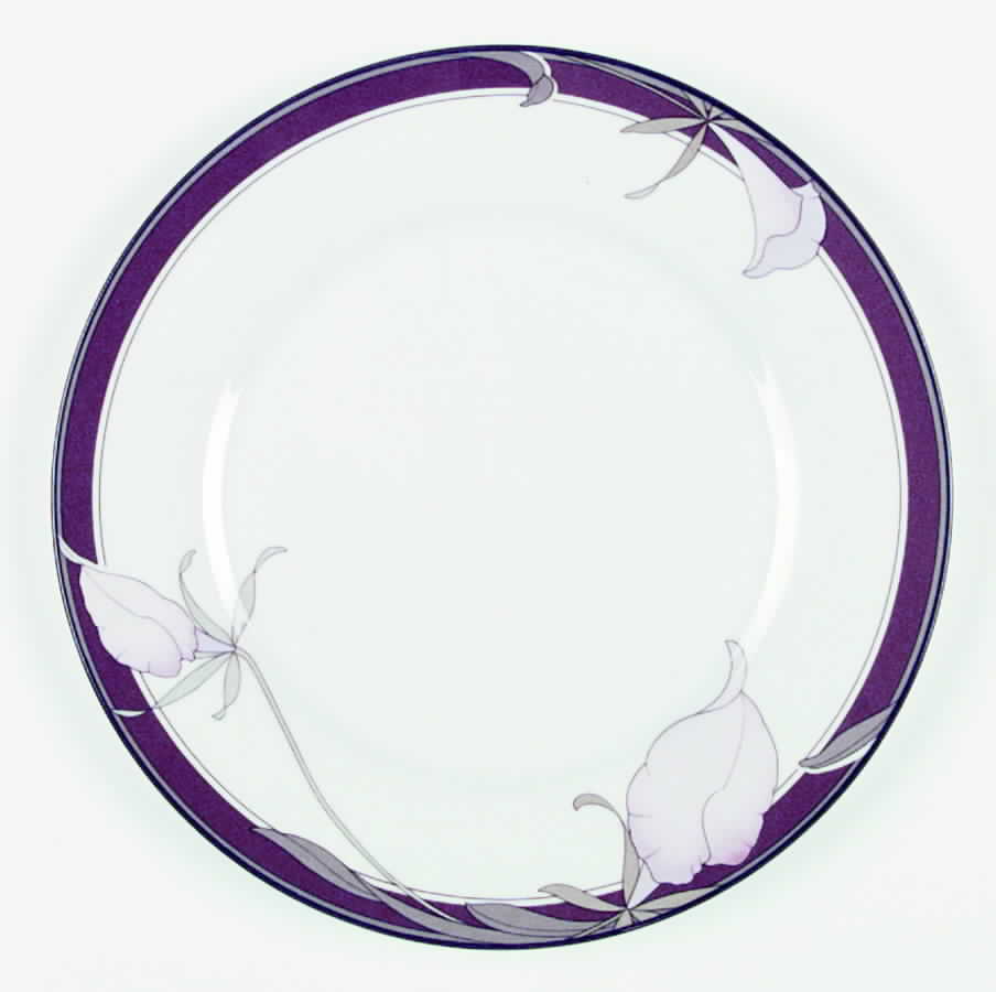 Plum Orchid Dinner Plate by Noritake-1