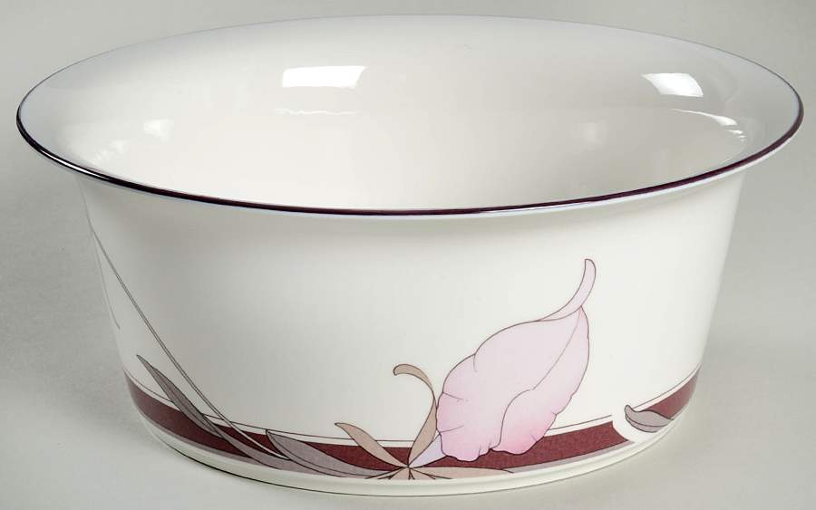 Plum Orchid 8" Round Vegetable Bowl by Noritake-1