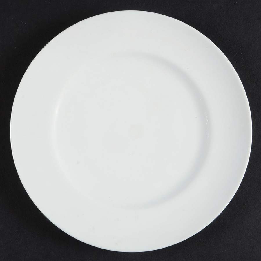 Plain White Bread & Butter Plate by Noritake-1