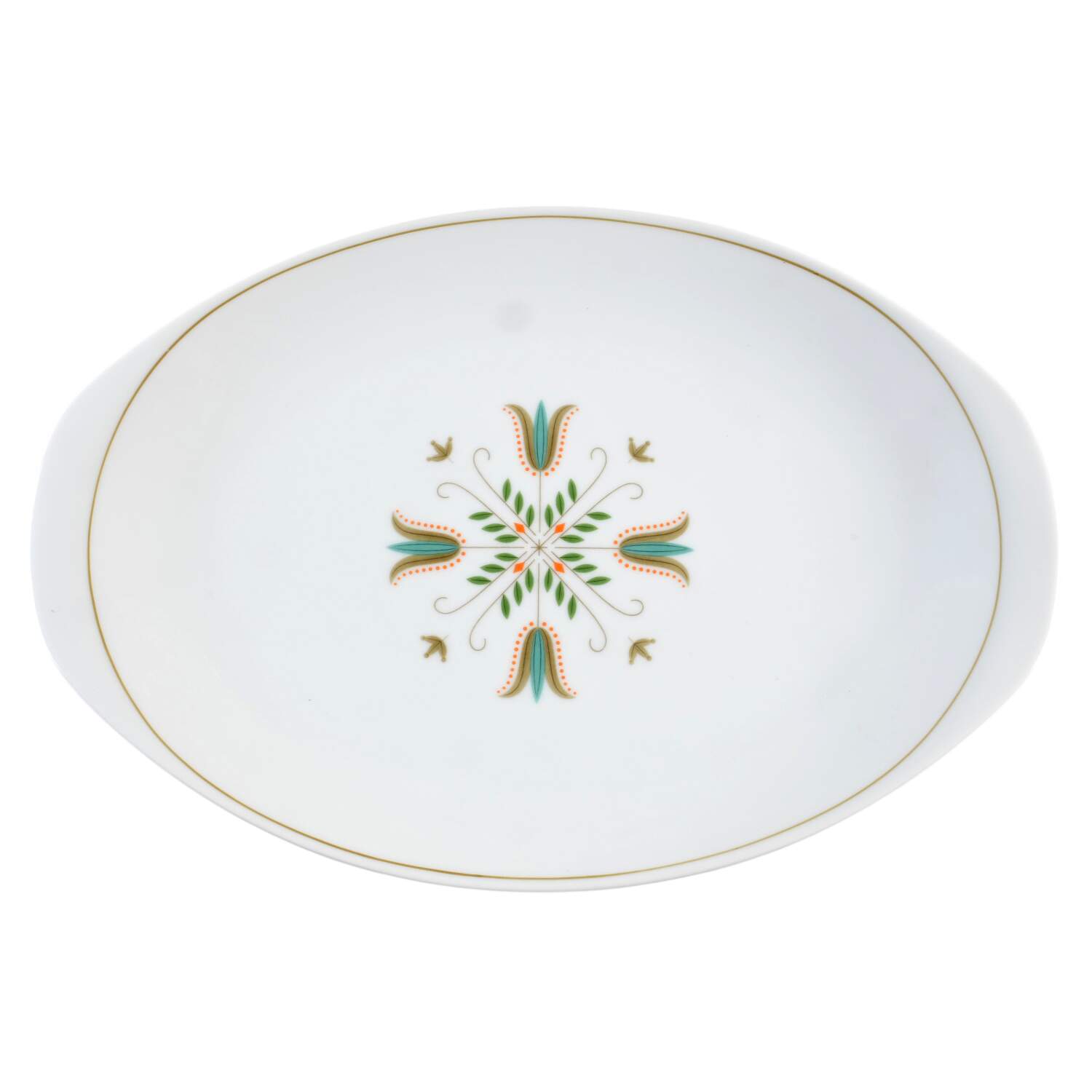 Plymouth 14" Oval Serving Platter by Noritake-1