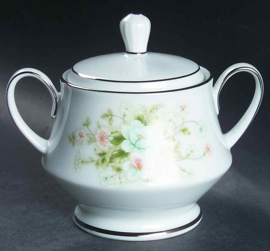 Poetry Sugar Bowl & Lid by Noritake-1