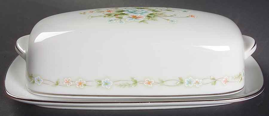 Poetry 1/4 Lb Covered Butter by Noritake-1