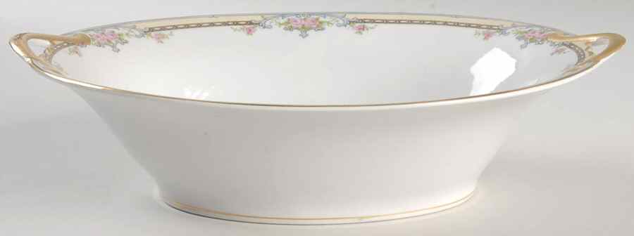 Poinciana 10" Oval Vegetable Bowl by Noritake-1