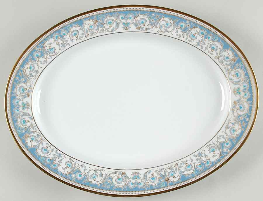 Polonaise 13" Oval Serving Platter by Noritake-1