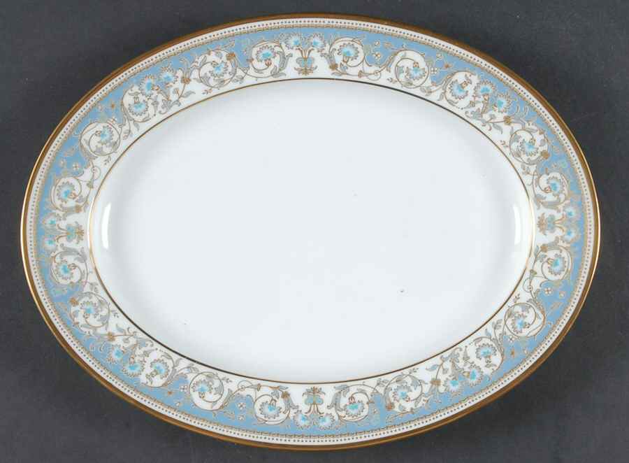 Polonaise 11" Oval Serving Platter by Noritake-1
