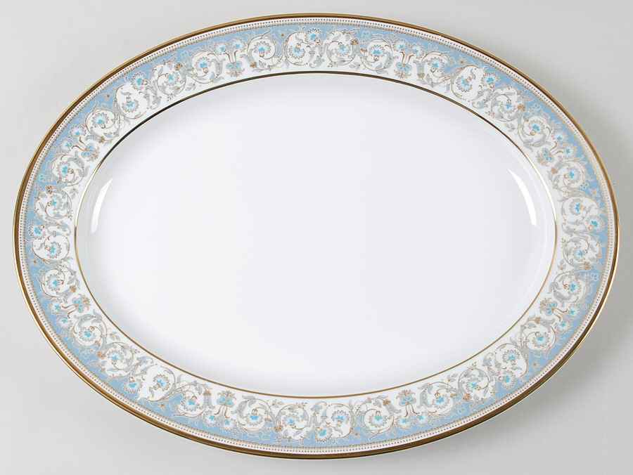 Polonaise 16" Oval Serving Platter by Noritake-1