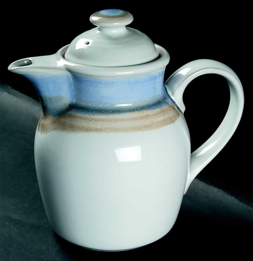 Polar Tea/Coffee Pot & Lid by Noritake-1
