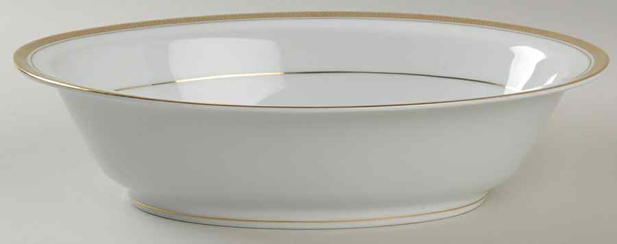 Pompeii 10" Oval Vegetable Bowl by Noritake-1