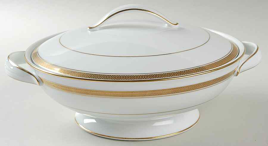 Pompeii Round Covered Vegetable by Noritake-1
