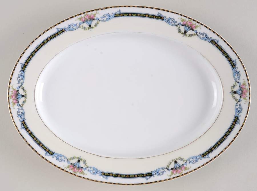 Pontiac 11" Oval Serving Platter by Noritake-1