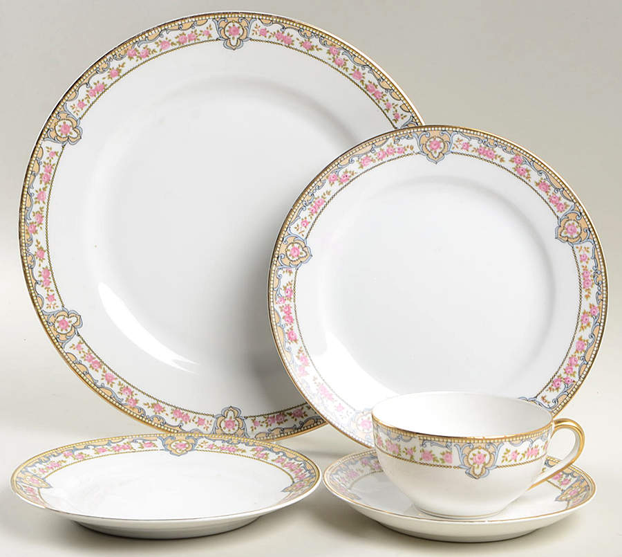 Portland 5 Piece Place Setting by Noritake-1