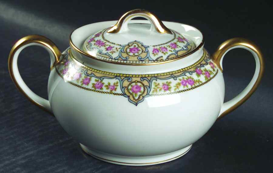 Portland Sugar Bowl & Lid by Noritake-1