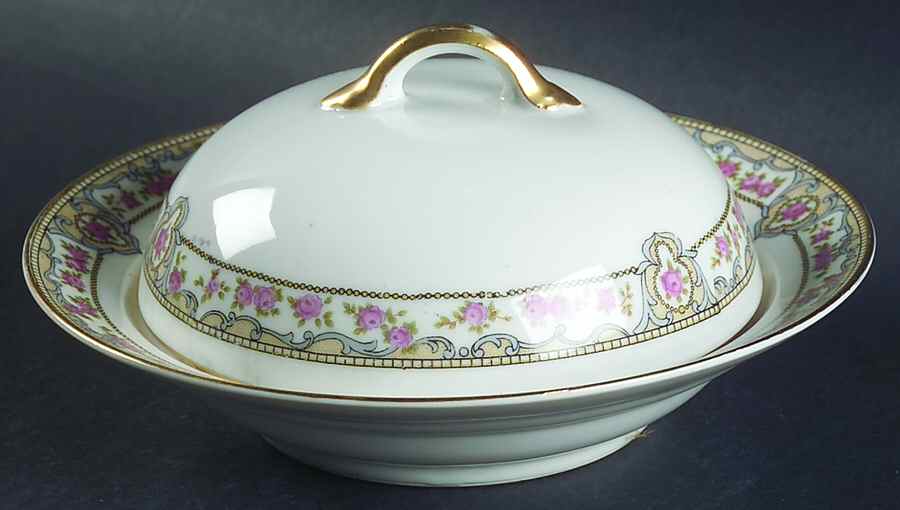 Portland Round Covered Butter by Noritake-1