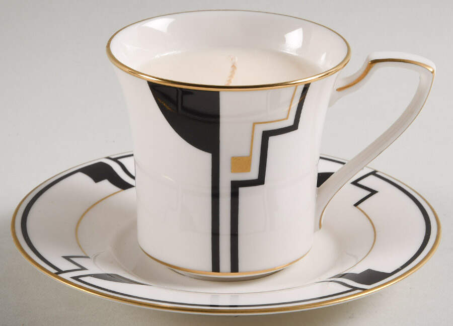 Portfolio Scented Cup & Saucer Candle-Lavender  HC by Noritake-1