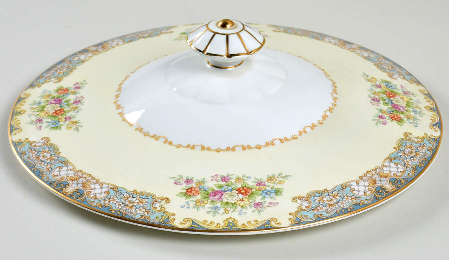 Posy Lid for Round Vegetable by Noritake-1