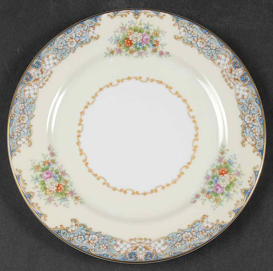 Posy Bread & Butter Plate by Noritake-1