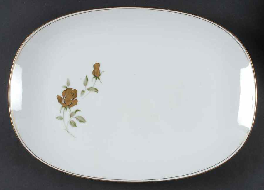 Prima Donna 15" Oval Serving Platter by Noritake-1