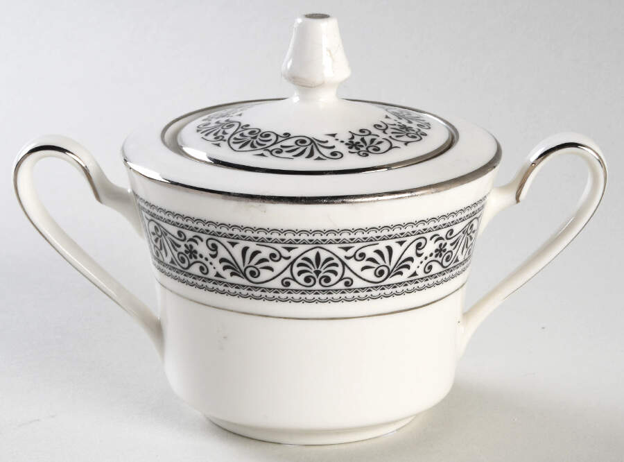 Prelude Sugar Bowl & Lid by Noritake-1