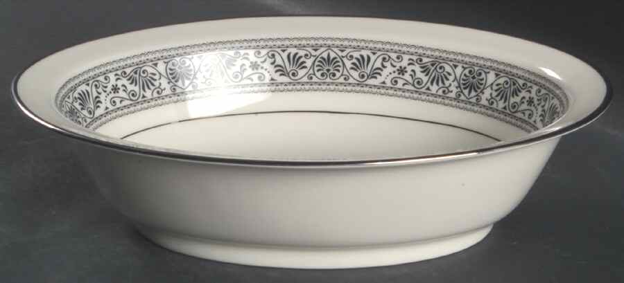 Prelude 10" Oval Vegetable Bowl by Noritake-1