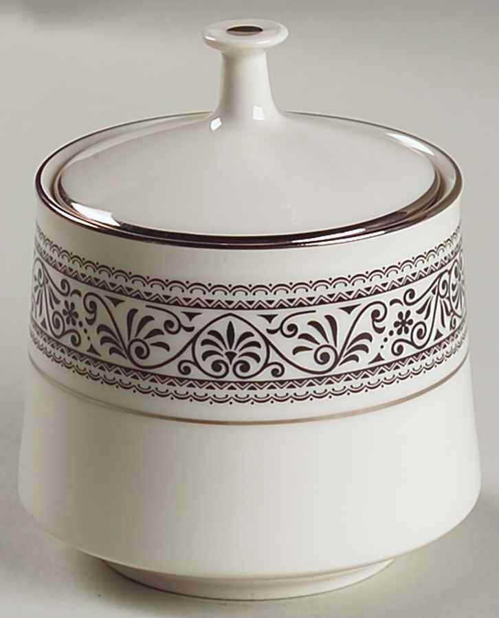Prelude Mini Sugar Bowl & Lid by Noritake-1