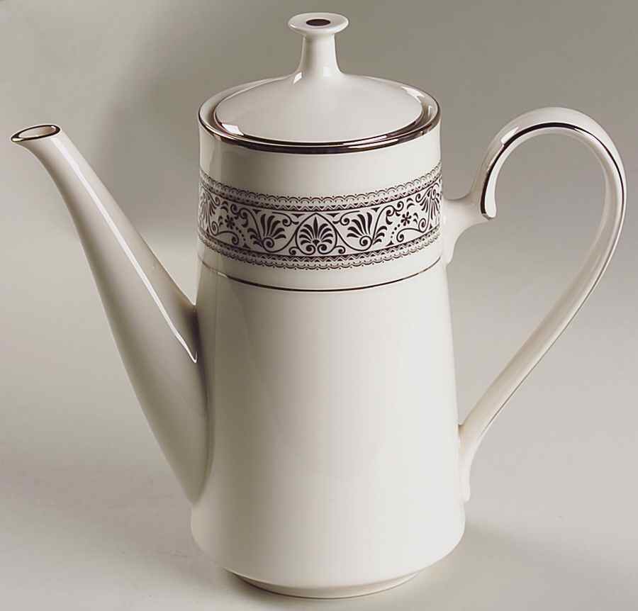 Prelude Mini Coffee Pot & Lid by Noritake-1
