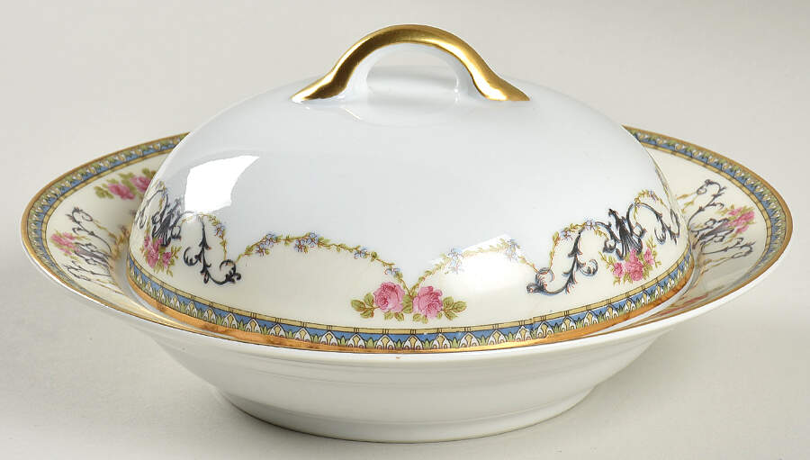 Premier Round Covered Butter by Noritake-1
