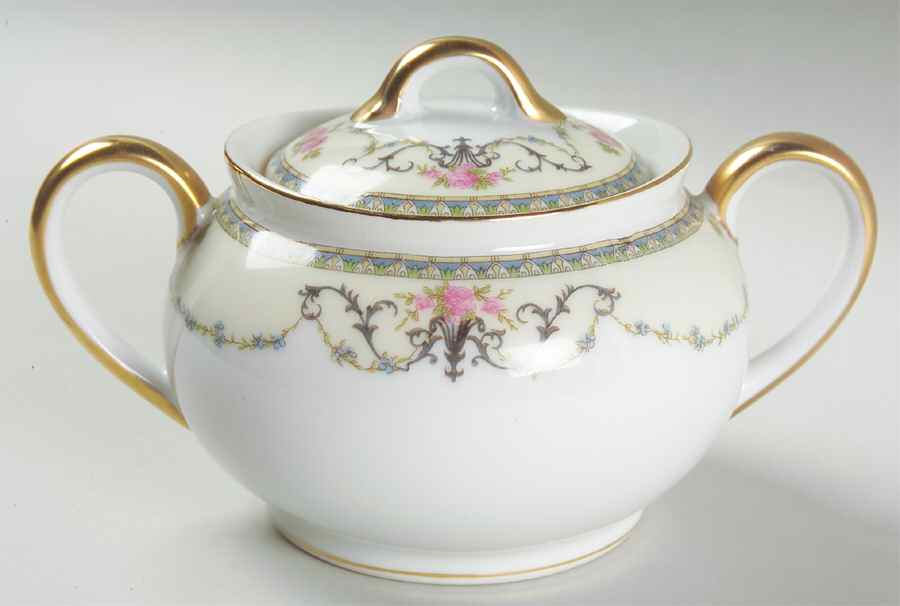 Premier Sugar Bowl & Lid by Noritake-1