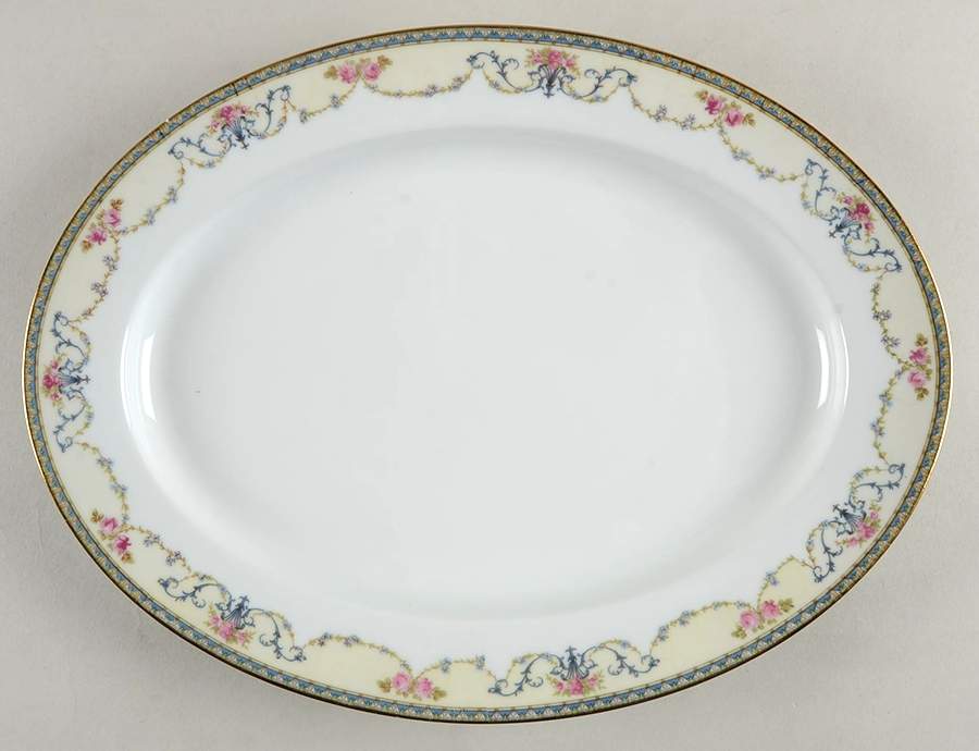 Premier 13" Oval Serving Platter by Noritake-1