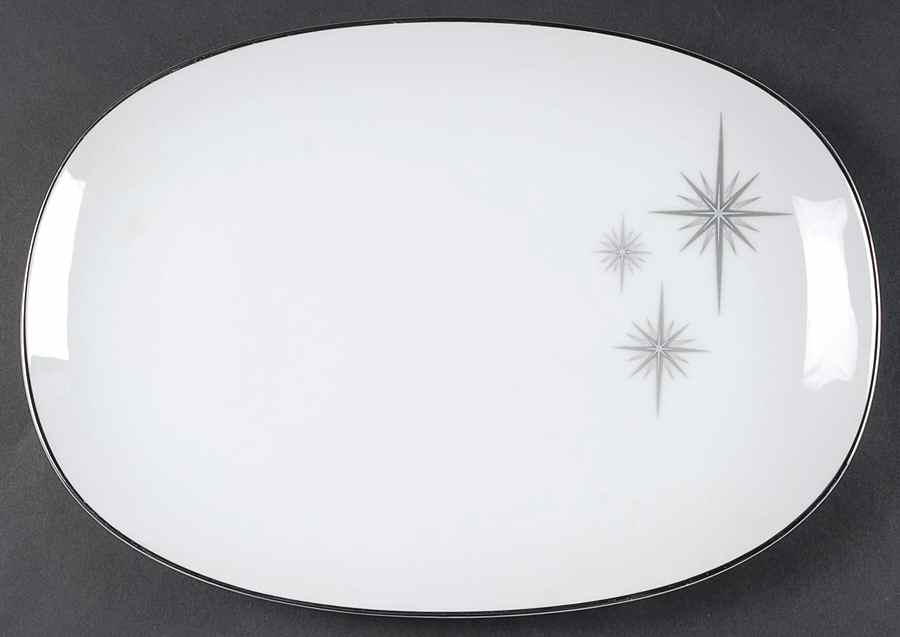 Preston 13" Oval Serving Platter by Noritake-1