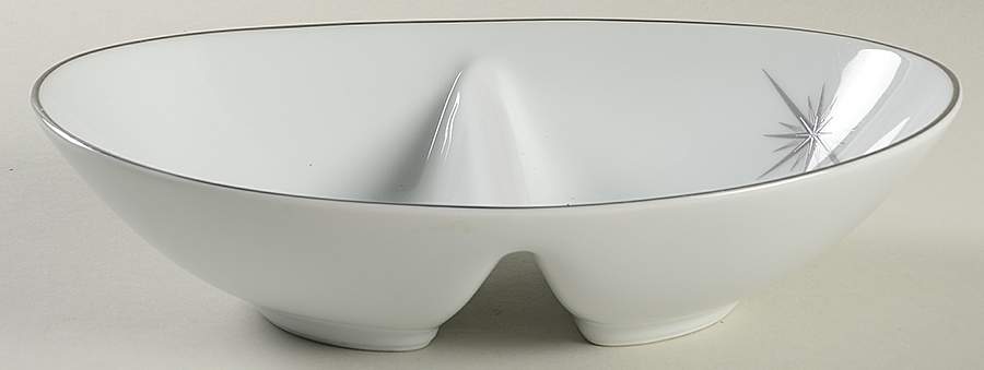 Preston 10" Oval Divided Vegetable Bowl by Noritake-1