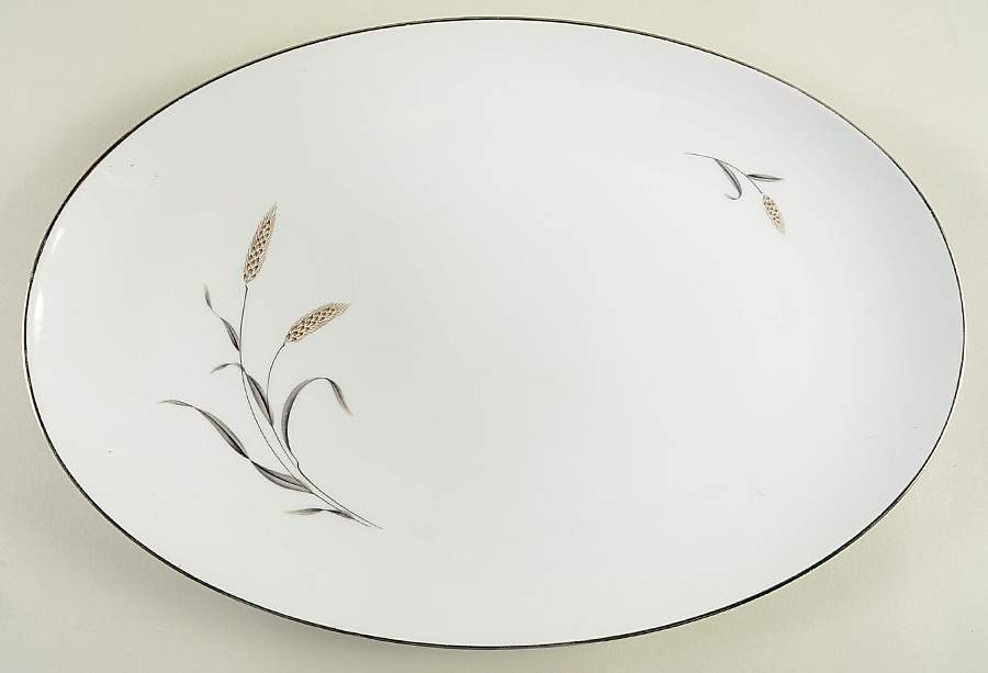 Prairie Gold 16" Oval Serving Platter by Noritake-1