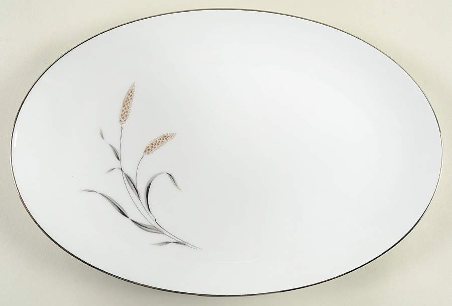 Prairie Gold 14" Oval Serving Platter by Noritake-1