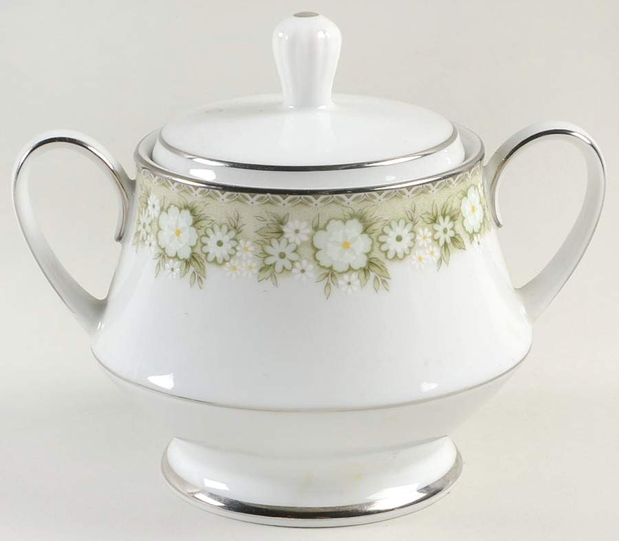 Princeton Sugar Bowl & Lid by Noritake-1