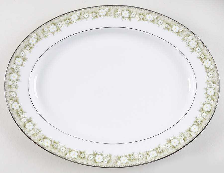 Princeton 13" Oval Serving Platter by Noritake-1