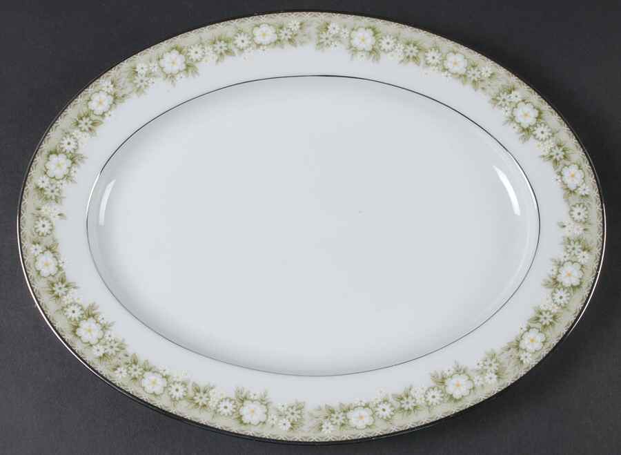 Princeton 11" Oval Serving Platter by Noritake-1