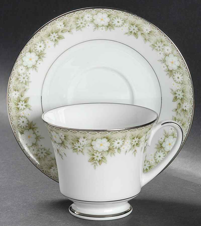 Princeton Footed Cup & Saucer Set by Noritake-1