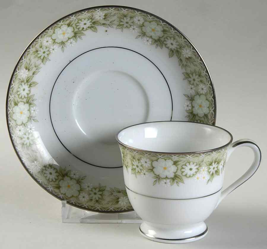 Princeton Footed Demitasse Cup & Saucer Set by Noritake-1