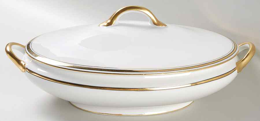 Princeton (No #, Older) Oval Covered Vegetable by Noritake-1