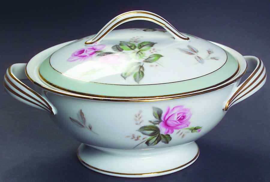 Priscilla Sugar Bowl & Lid by Noritake-1