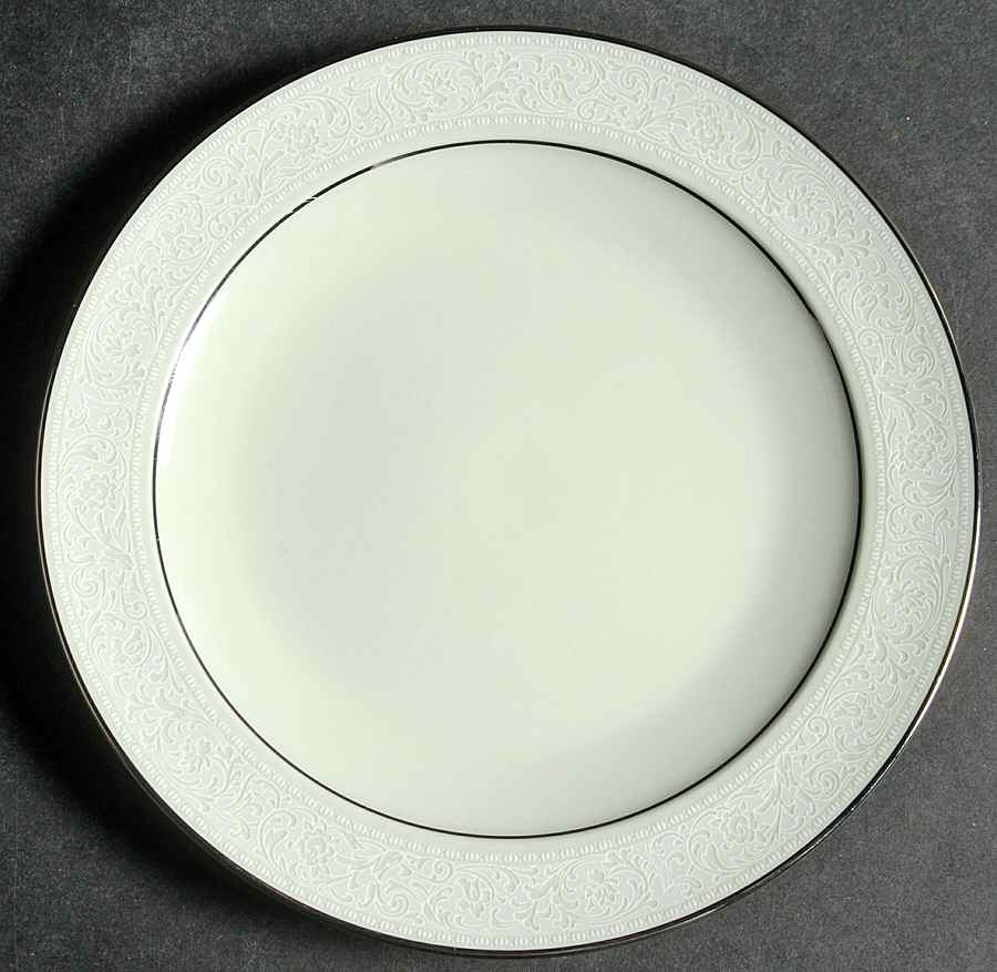 Promise Me Green Bread & Butter Plate by Noritake-1