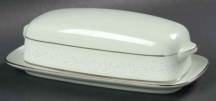 Promise Me Green 1/4 Lb Covered Butter by Noritake-1