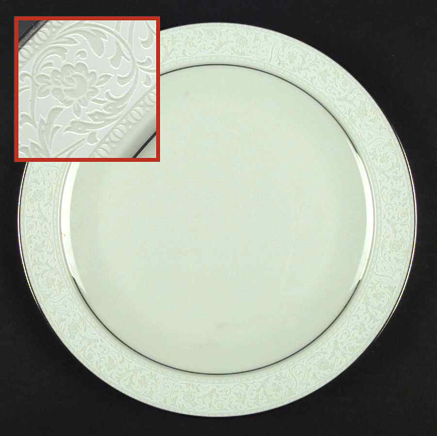 Promise Me Green Dinner Plate by Noritake-1