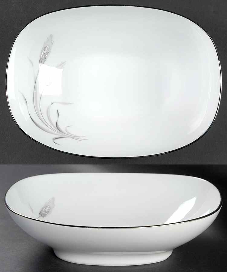 Prosperity 9" Oval Vegetable Bowl by Noritake-1