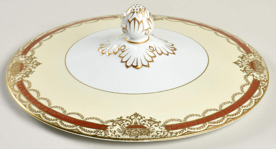 Prunella Lid for Round Vegetable by Noritake-1