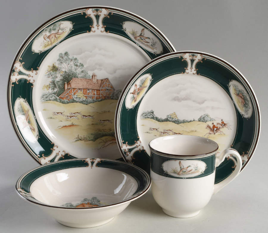 Pursuit 4 Piece Place Setting by Noritake-1