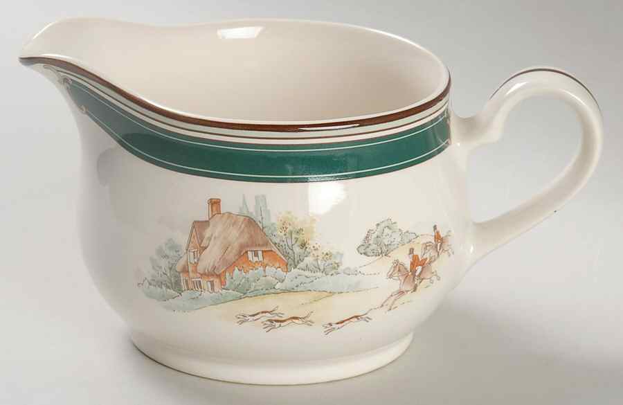 Pursuit Round Gravy Boat by Noritake-1